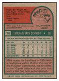 1975 Topps Baseball #070 Mike Schmidt Phillies EX-MT 505922