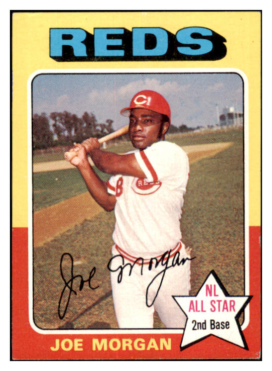 1975 Topps Baseball #180 Joe Morgan Reds EX-MT 505943