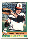 1976 Topps Baseball #095 Brooks Robinson Orioles EX-MT 505953