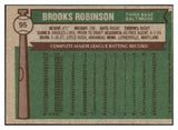 1976 Topps Baseball #095 Brooks Robinson Orioles EX-MT 505953