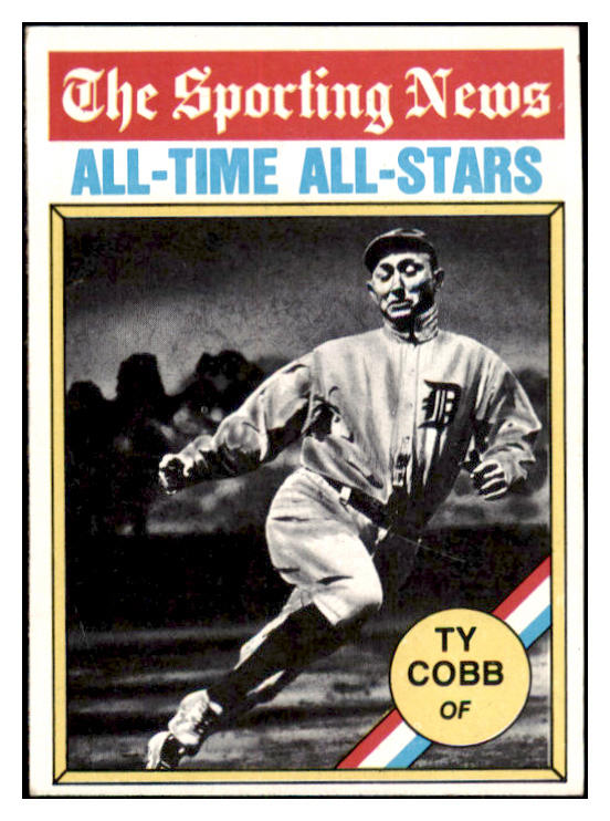 1976 Topps Baseball #346 Ty Cobb ATG Tigers EX-MT 505966