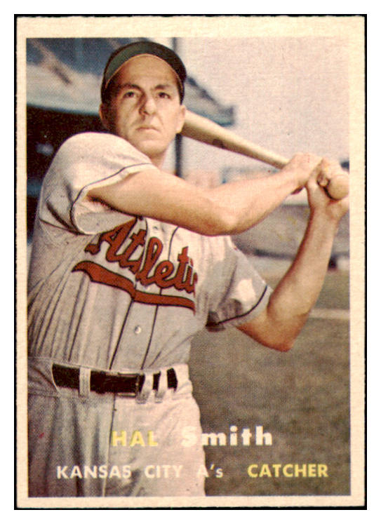 1957 Topps Baseball #041 Hal Smith A's EX-MT 505989