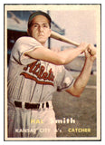 1957 Topps Baseball #041 Hal Smith A's EX-MT 505989