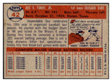 1957 Topps Baseball #042 Dee Fondy Cubs EX-MT 505990