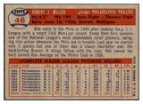 1957 Topps Baseball #046 Bob Miller Phillies EX-MT 505991