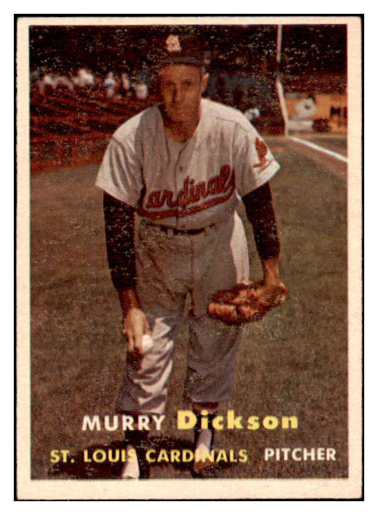 1957 Topps Baseball #071 Murry Dickson Cardinals EX-MT 506003