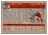 1957 Topps Baseball #077 Paul Foytack Tigers EX-MT 506007