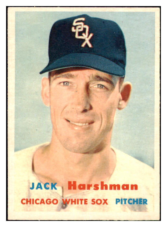 1957 Topps Baseball #152 Jack Harshman White Sox EX-MT 506036