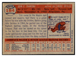 1957 Topps Baseball #184 Tito Francona Orioles EX-MT 506043