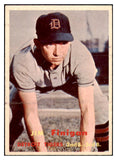 1957 Topps Baseball #248 Jim Finigan Tigers EX-MT 506045