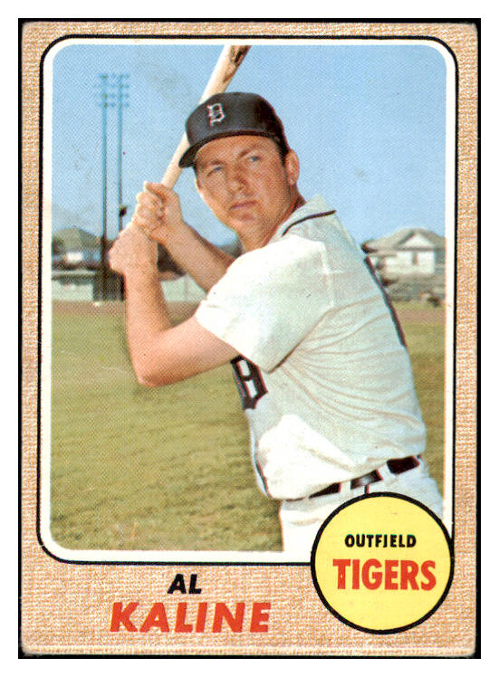 1968 Topps Baseball #240 Al Kaline Tigers VG-EX 506063