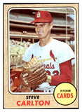 1968 Topps Baseball #408 Steve Carlton Cardinals EX 506071