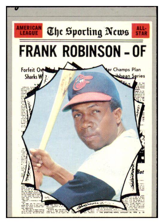 1970 Topps Baseball #463 Frank Robinson A.S. Orioles VG 506089