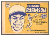 1970 Topps Baseball #463 Frank Robinson A.S. Orioles VG 506089