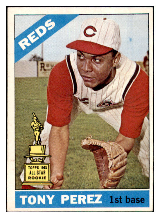 1966 Topps Baseball #072 Tony Perez Reds EX-MT 506139