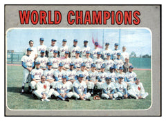 1970 Topps Baseball #001 New York Mets Team VG-EX 506153