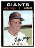 1971 Topps Baseball #600 Willie Mays Giants VG-EX 506157