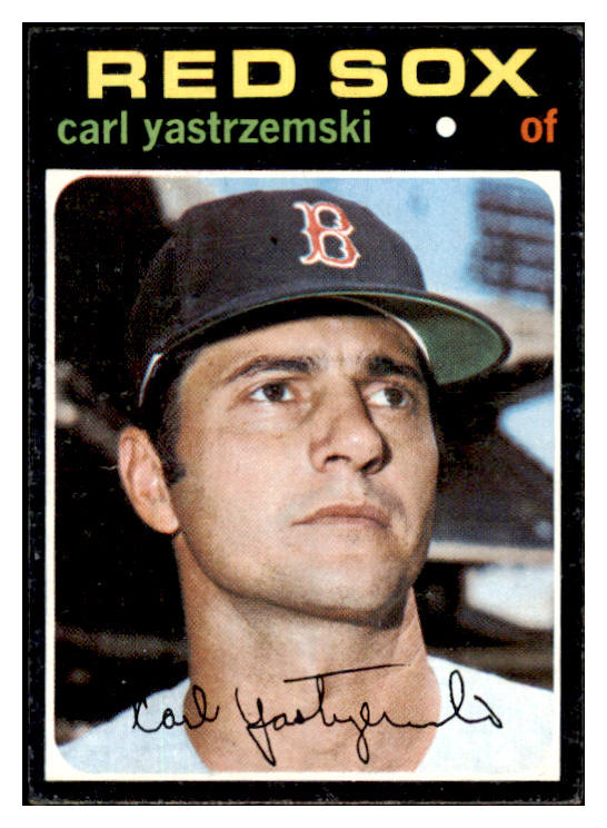 1971 Topps Baseball #530 Carl Yastrzemski Red Sox VG-EX 506158