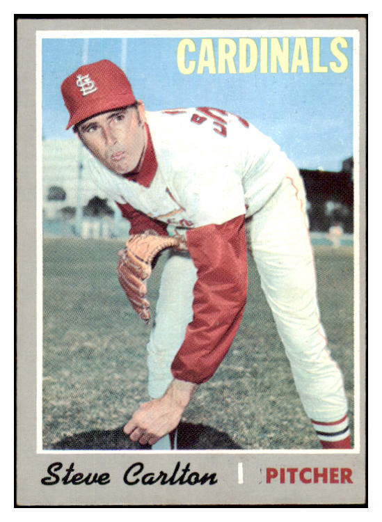 1970 Topps Baseball #220 Steve Carlton Cardinals EX-MT 506170