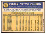 1970 Topps Baseball #150 Harmon Killebrew Twins EX-MT 506173