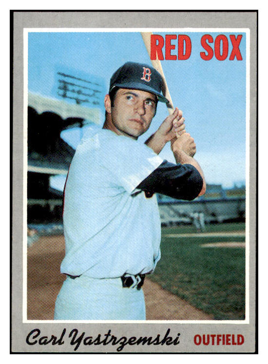 1970 Topps Baseball #010 Carl Yastrzemski Red Sox EX-MT 506175