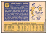 1970 Topps Baseball #565 Catfish Hunter A's EX-MT 506184