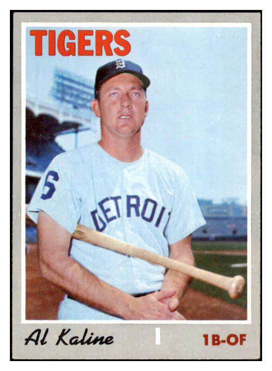 1970 Topps Baseball #640 Al Kaline Tigers EX-MT 506187