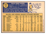 1970 Topps Baseball #160 Phil Niekro Braves EX-MT 506188