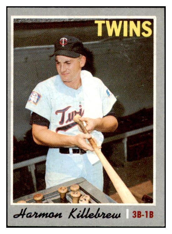 1970 Topps Baseball #150 Harmon Killebrew Twins EX-MT 506189