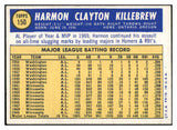 1970 Topps Baseball #150 Harmon Killebrew Twins EX-MT 506189