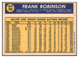 1970 Topps Baseball #700 Frank Robinson Orioles EX-MT 506193