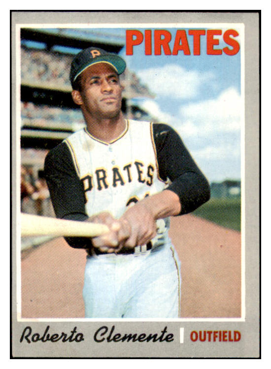 1970 Topps Baseball #350 Roberto Clemente Pirates EX-MT 506195