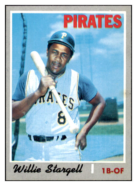 1970 Topps Baseball #470 Willie Stargell Pirates VG-EX 506208