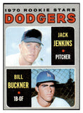 1970 Topps Baseball #286 Bill Buckner Dodgers VG-EX 506214