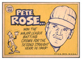 1970 Topps Baseball #458 Pete Rose A.S. Reds VG-EX 506215