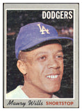 1970 Topps Baseball #595 Maury Wills Dodgers VG-EX 506219