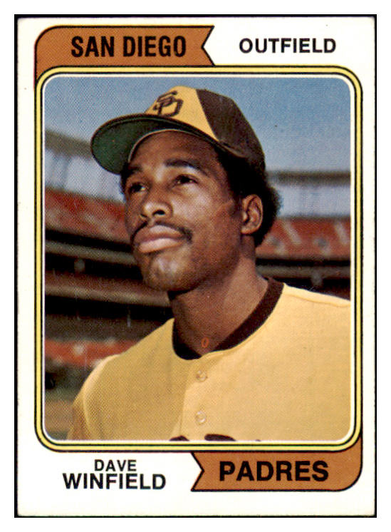 1974 Topps Baseball #456 Dave Winfield Padres EX-MT 506222