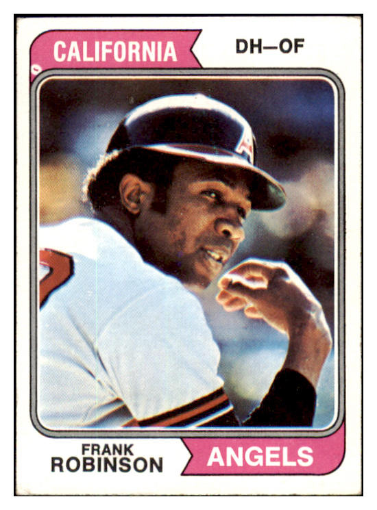 1974 Topps Baseball #055 Frank Robinson Angels EX-MT 506236