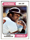 1974 Topps Baseball #055 Frank Robinson Angels EX-MT 506236