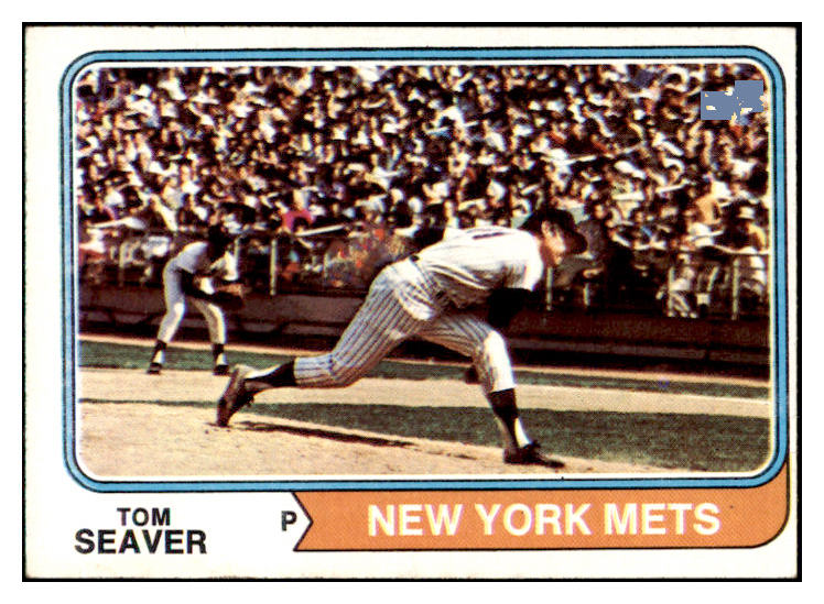 1974 Topps Baseball #080 Tom Seaver Mets EX-MT 506237