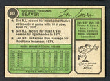 1974 Topps Baseball #080 Tom Seaver Mets EX-MT 506237