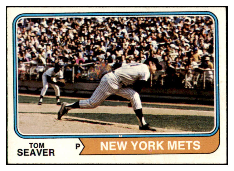 1974 Topps Baseball #080 Tom Seaver Mets EX-MT 506238