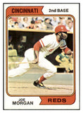 1974 Topps Baseball #085 Joe Morgan Reds EX-MT 506242