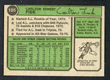 1974 Topps Baseball #105 Carlton Fisk Red Sox EX-MT 506245