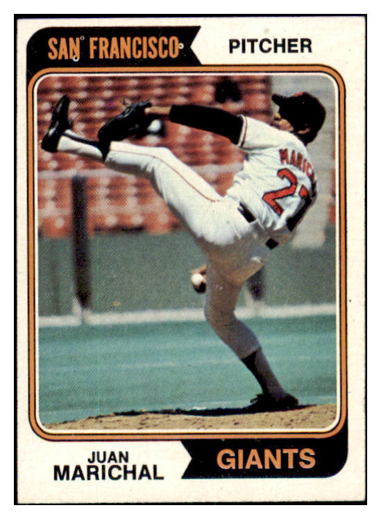 1974 Topps Baseball #330 Juan Marichal Giants EX-MT 506250