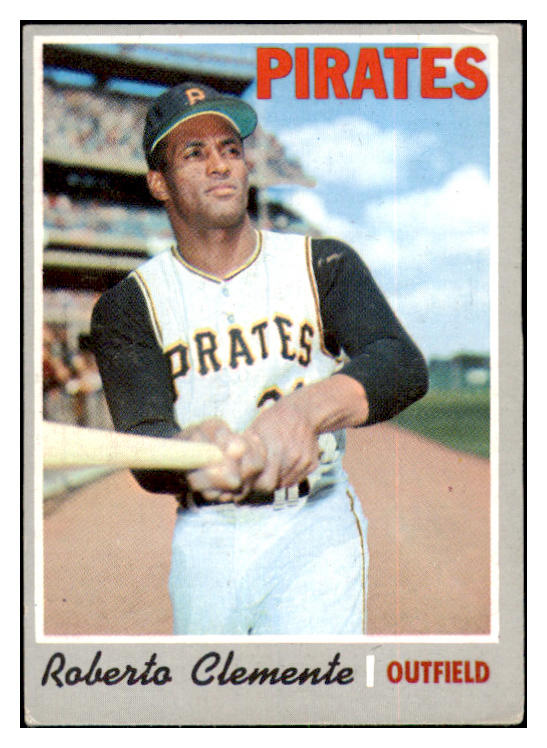 1970 Topps Baseball #350 Roberto Clemente Pirates VG-EX 506265