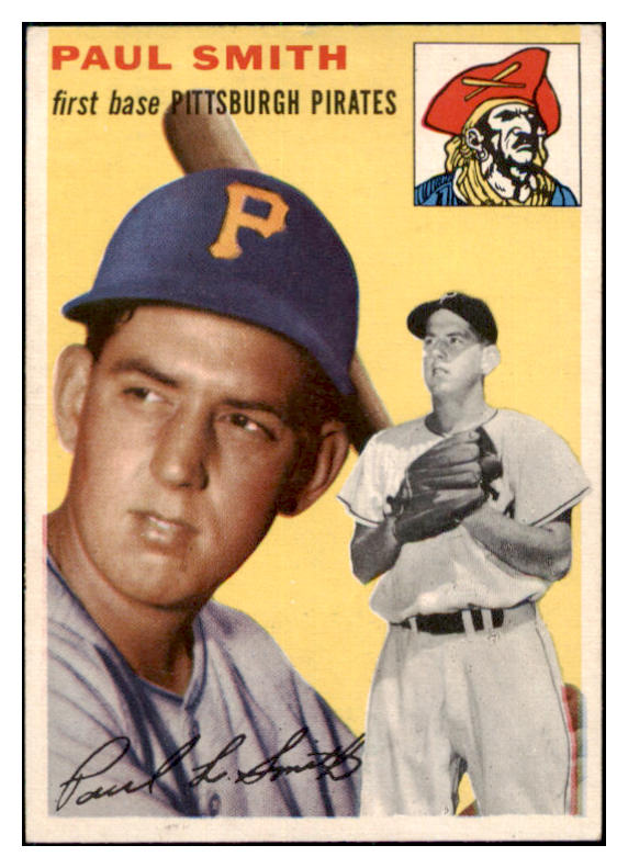 1954 Topps Baseball #011 Paul Smith Pirates NR-MT 506285