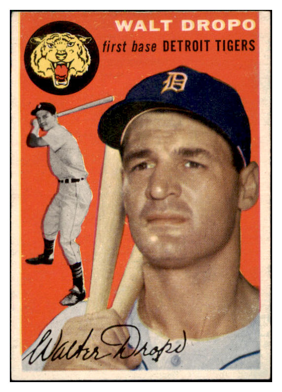 1954 Topps Baseball #018 Walt Dropo Tigers NR-MT 506287