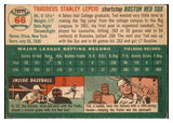 1954 Topps Baseball #066 Ted Lepcio Red Sox EX-MT 506313