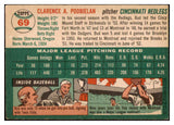 1954 Topps Baseball #069 Bud Podbielan Reds EX-MT 506316